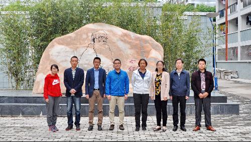 深圳华大基因学院与创新实验学院管理干部合影
