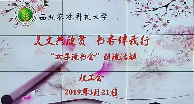 读书会朗读活动现场